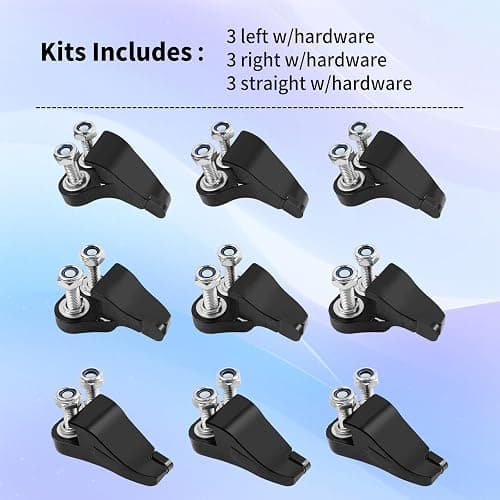 XQK Set of 9 Carbide High Speed Cutting Teeth Fits DK2 Stump Grinder Model OPG777 & for Power King Stump Grinder Model PK0803,Summer Products thumbnail 5