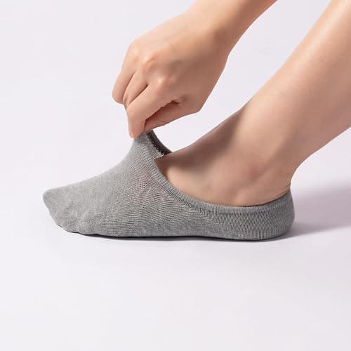 IDEGG No Show Socks Women & Men Low Cut Ankle Short Athletic Running Casual Invisible Liner Socks thumbnail 5