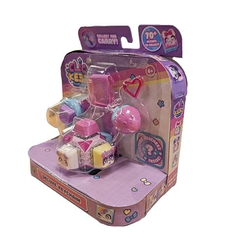 Clickeez Deluxe Keychain Fidget Cube | Collectible Character Keyboard Keys Click and Clack | Create Your Own Fidget Keychain | Ages 6+ thumbnail 8