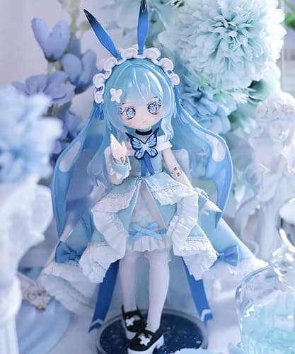 CALEMBOU BJD Blind Box, Cute Vision Reconstruction Series Ball Jointed Doll, 1/8 Dress up Doll with Joints, Collectable Action Figure for Birthday thumbnail 8
