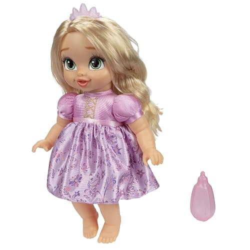 Disney Princess Rapunzel Baby Doll with Baby Bottle & Tiara thumbnail 4