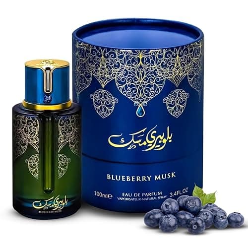 BlueBerry Musk Unisex Perfume, Long Lasting Cologne for Men and Women 3.4 Fl. Oz. Eau de Parfum Natural Spray thumbnail 8