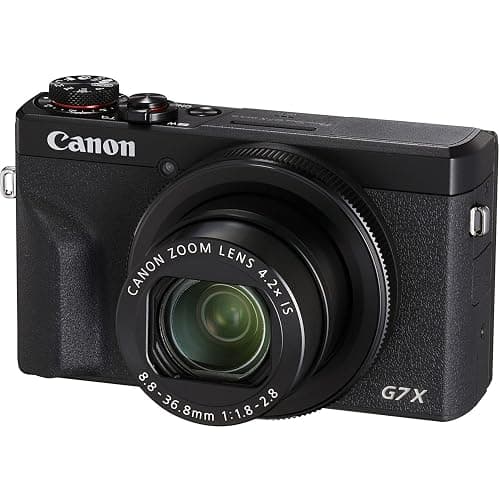 Canon PowerShot G7 X Mark III Digital Camera (Black) Bundle with 64GB Memory, Spider Flex Tripod, USB High Speed Card Reader + Complete Photo Kit (20 Items) thumbnail 2