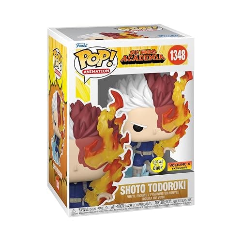 Funko POP! Animation My Hero Academia Shoto Todoroki (Glow in The Dark), Exclusive - Image 1