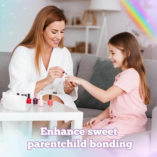 krofaue Almond Kids Nail Tips - Soft Gel Extra Short Press on Nails | 240Pcs 12 Sizes for Children Girls Clear Almond Fake Nails for DIY Manicure 9-12 years old thumbnail 9