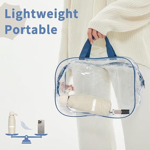 Yoobure Travel Umbrella Portable Compact Umbrellas, Pocket Mini for Purse, Umbrellas for UV Sun & Rain Small for Backpack, Umbrella with Case Folding for Kids Women thumbnail 6