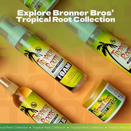 Bronner Brothers Tropical Roots Growth Oil, 8 Fl Oz thumbnail 6