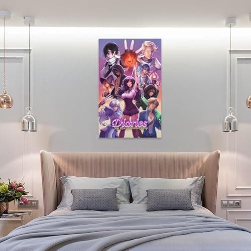 GERRIT Anime Aphmau Diaries Canvas Poster Canvas Wall Art Posters For Room Aesthetic And DecorCanvas Painting Wall Art Poster for Bedroom Living Room Decor 24x36inch(60x90cm) Unframe-style thumbnail 8