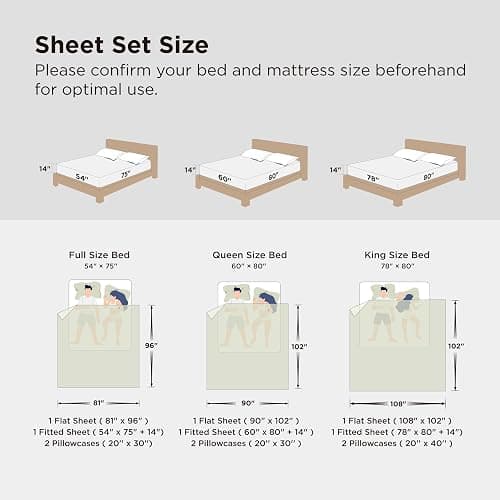 Bedsure Green Satin Sheets Full Size, Soft Silky Bedsheets for Hair & Skin | Similar to Silk Bed Sheets Set 4 Piece with 15 Inches Deep Pocket Fitted Sheet,1 Flat Sheet, 2 Satin Pillowcases thumbnail 2