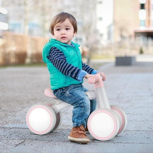 Ivy SEREED Baby Balance Bike for 1 Year Old Boys Girls 12-24 Month Toddler Balance Bike, 4 Wheels Toddler First Bike, First Birthday Gifts thumbnail 9