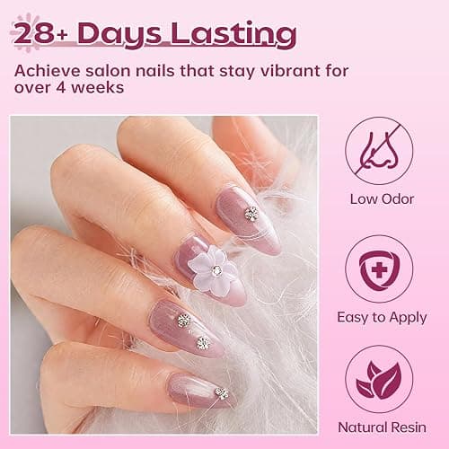 Solid Builder Gel for Nails 15g Clear Non-Sticky Molding Sculpting Gel | UV LED Soak Off 3D Nail Art Carving Building with Sculpture Pen Nail Art Tools Set thumbnail 5