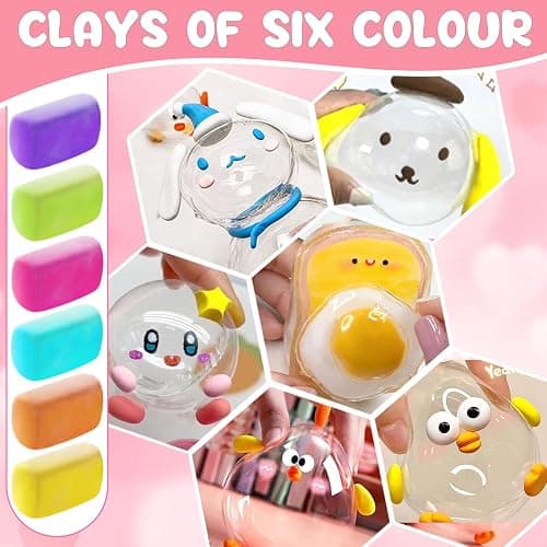 Nano Tape Bubble Kit for Kids, Squishy Making Maker Kit, Birthday Gifts for 4 5 6 7 8 9 10 Year Old Girls Girl, Kids Toys for Girls 4-6 6-8 8-10 10-12 thumbnail 4