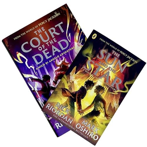 The Nico Di Angelo Adventures Series 2 Books Collection Set By Rick Riordan & Mark Oshiro (From the World of Percy Jackson: The Court of the Dead & The Sun and the Star) thumbnail 3