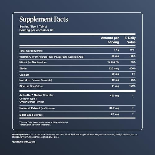 Viviscal Hair Growth Supplements for Women, Thicker Fuller Hair Support for Thinning Hair and Hair Loss, with Biotin and Marine Collagen, Drug-Free, 180 Tablets, 90-Day Supply thumbnail 9