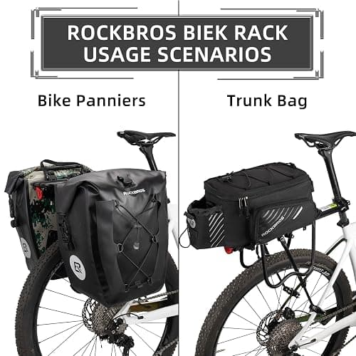 ROCKBROS Rear Bike Rack Quick Release Bike Cargo Rack Luggage Bike Rack Rear Mountain Bike Rack thumbnail 3