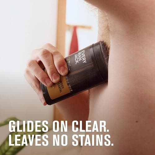 Every Man Jack Cedar + Red Sage Men’s Deodorant - Stay Fresh with Aluminum Free Deodorant For all Skin Types - Odor Crushing, Long Lasting, with Naturally Derived Ingredients - 3oz (2 Pack) thumbnail 5