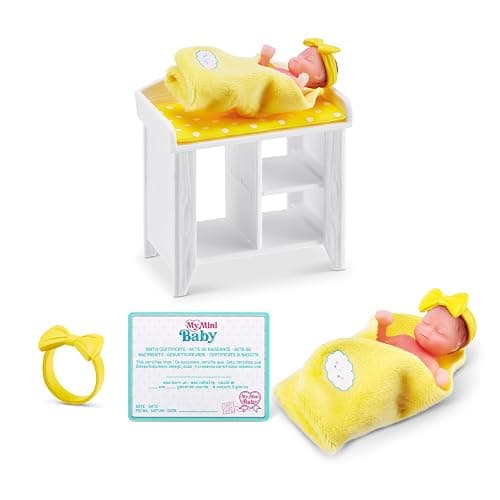 My Mini Baby Series 1, 2 Capsules, By ZURU, Collectible Mystery Capsule, Toy for Girls, Realistic Miniature Baby, Playset and Accessories (2 Capsules) thumbnail 5