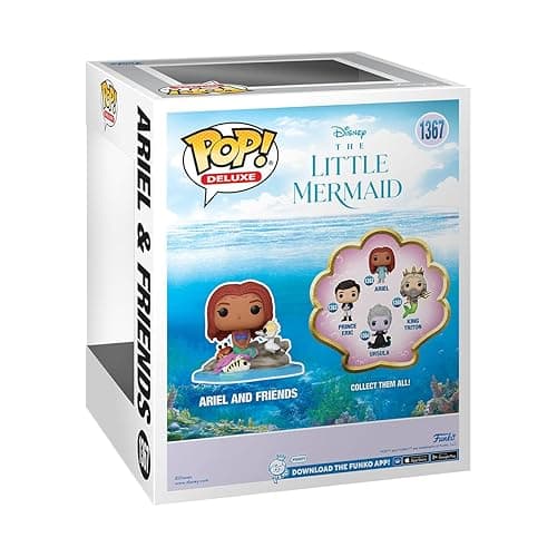Funko POP! Deluxe: The Little Mermaid - Ariel & Friends - Collectable Vinyl Figure - Gift Idea - Official Merchandise - for Kids & Adults - Movies Fans - Model Figure for Collectors and Display thumbnail 3