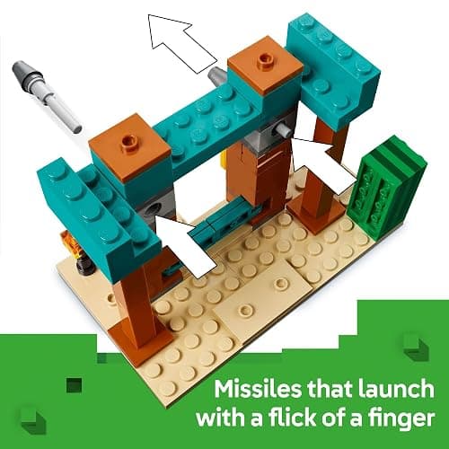 LEGO Minecraft The Illager Desert Patrol Toy Figures and Playset - Building Minecraft Toy for Kids, Boys and Girls, Ages 7+ - with 4 Figures for Pretend Play - Gift Idea for Birthdays - 21267 thumbnail 4