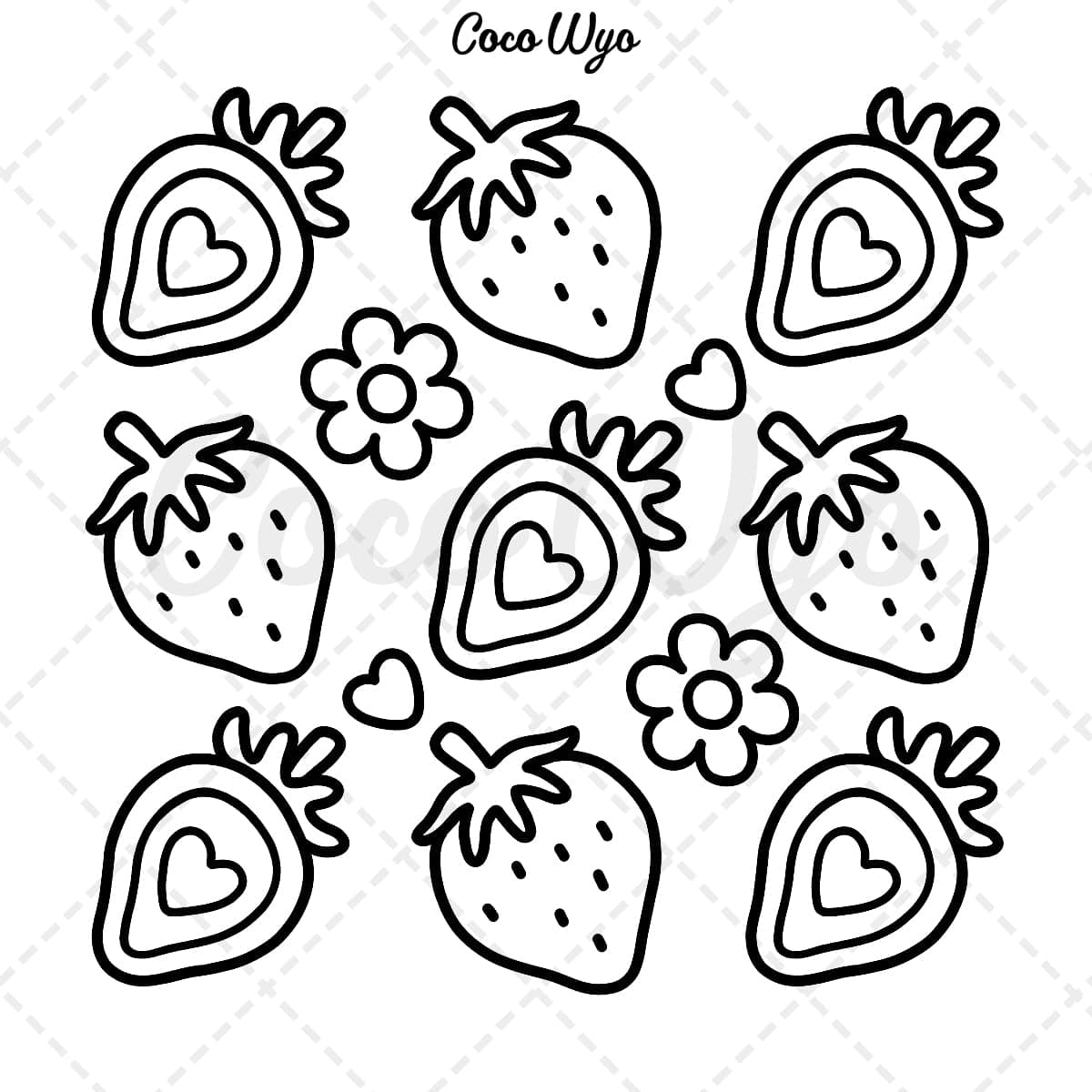 Comfy Patterns: Coloring Book for Adults and Kids, Bold and Easy, Simple and Big Designs for Relaxation Featuring Lovely Cozy Pattern and Mandala thumbnail 8