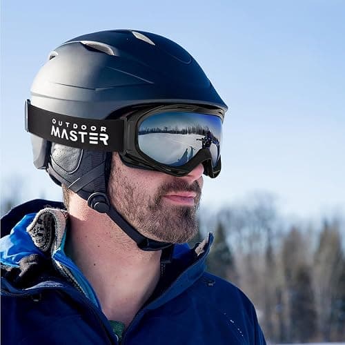 OutdoorMaster OTG Ski Goggles - Over Glasses Ski/Snowboard Goggles for Men, Women & Youth - 100% UV Protection thumbnail 7