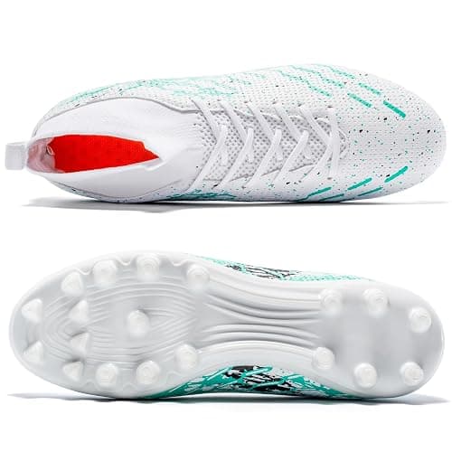 LSIDORYC Kids Slip On Soccer Cleats for Boys Girls Youth Training Football Shoes thumbnail 6