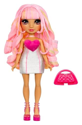 Rainbow High My Fashion Style Kia, Soft Pink, 11" Fashion Doll with Statement Outfit, Stylish Handbag, Great Toy Gift for Girls Kids Ages 4-12 Years thumbnail 2