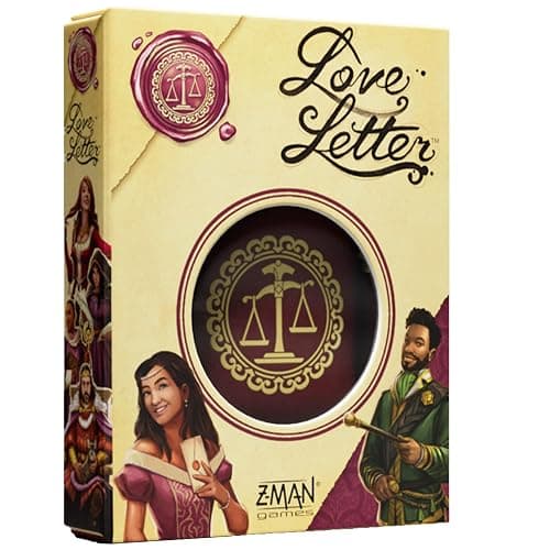 Asmodee Love Letter Card Game (2025 Refresh) - Deduction & Player Elimination Strategy Game for Kids & Adults, Ages 10+, 2-6 Players, 20 Minute Playtime - Image 1