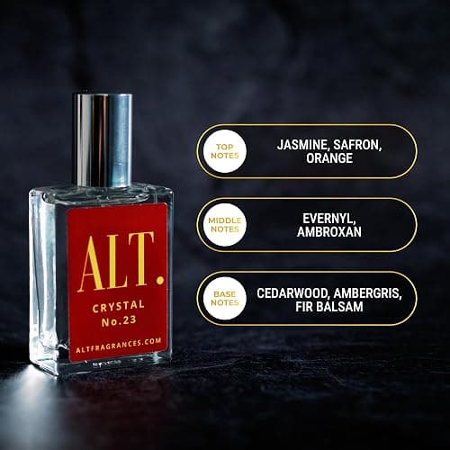 ALT. FRAGRANCES Crystal No. 23 Extrait de Parfum Unisex Perfume Inspired by Baccarat Rouge 540 Perfume 60ml thumbnail 3