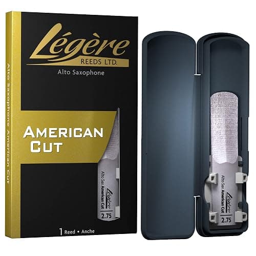 Légère Reeds - Alto Saxophone Reed, American Cut, Strength 2.75 (ASA2.75) - Premium Synthetic Woodwind Reed - Image 1