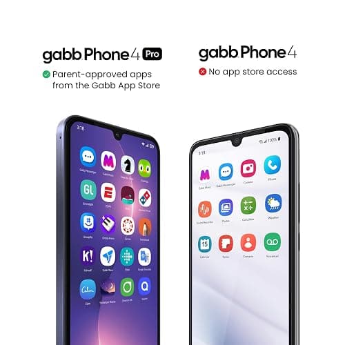 Gabb Phone 4: The Perfect First Phone for Kids - Safe Apps, No Social Media/Internet Browser, GPS Tracking, Parental Controls, Talk & Text, 30 Activation Fee thumbnail 6
