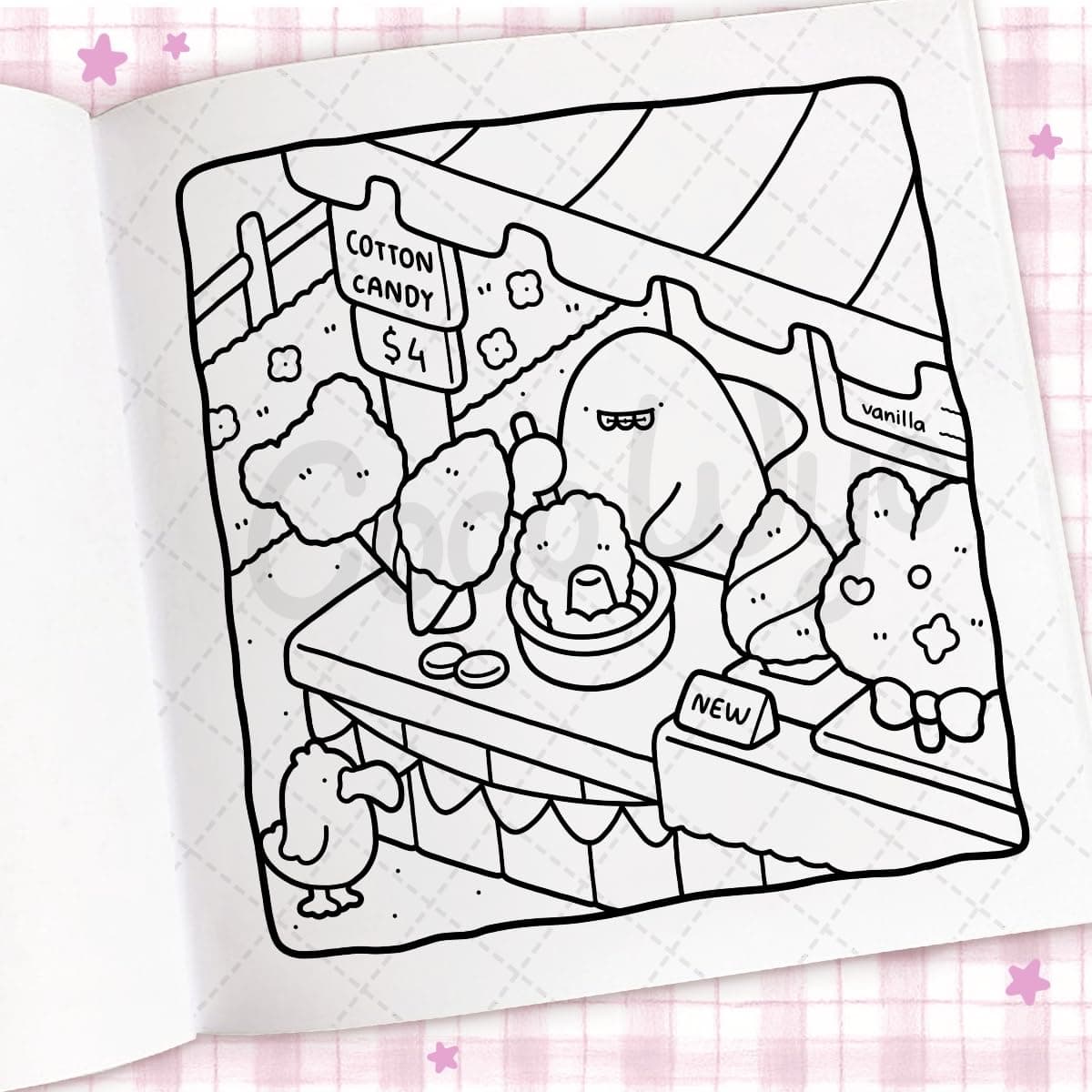 Cozy Days: A cute and comfy colouring book thumbnail 5