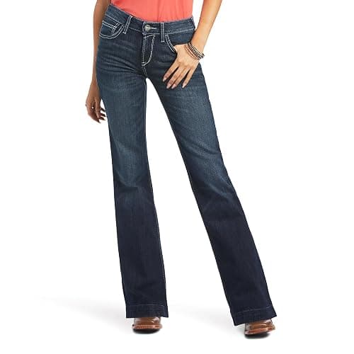 ARIAT Womens Trouser Perfect Rise Aisha Wide Leg Jean thumbnail 6