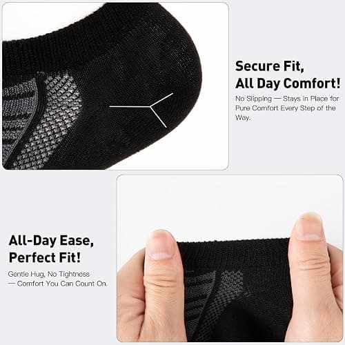 EverKnits 30 Pairs Lightweight Ankle Socks Men/Women - Breathable Bulk Thin Low Cut Socks Value Pack thumbnail 5