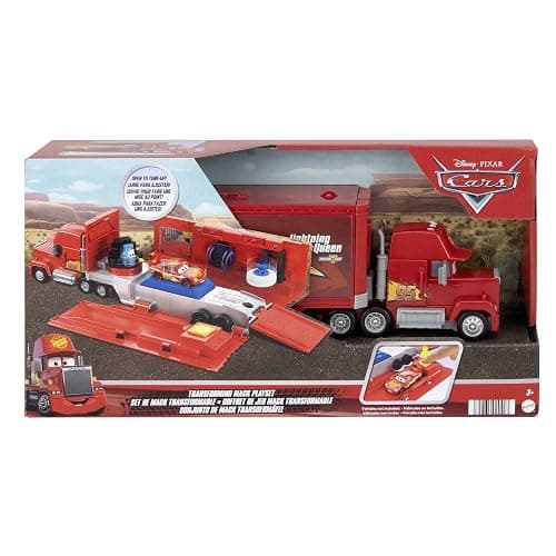 Mattel Disney and Pixar Cars Transforming Mack Playset, 2-in-1 Toy Truck & Tune-Up Station with Launcher, Lift & More - Playset thumbnail 7