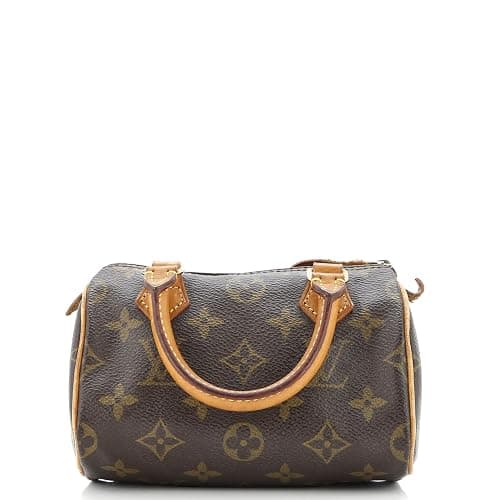 Louis Vuitton, Pre-Loved Speedy Mini HL Handbag Monogram Canvas, Brown - Image 1