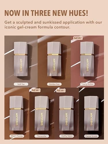 SHEGLAM Sun Sculpt Cool Toned Liquid Contour Stick Long Lasting Cream Bronzer Makeup - Soft Tan - Soft Tan - 0.18 Fl Oz (Pack of 1) thumbnail 6
