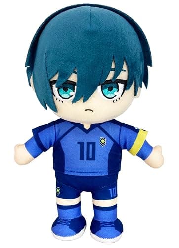 Great Eastern Entertainment Blue Lock (Comic) - Rin Itoshi #10 Jersey Plush 8" H - Image 1