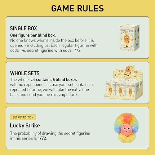 POP MART Twinkle Twinkle Sweet Dreams Forecast Series-Plush Pendant Blind Box, Collectible Toys Home Decorations, Holiday Birthday Gifts for Girls and Boys, Single Box thumbnail 4