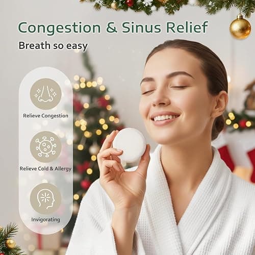 JoJowell Shower Steamers Aromatherapy - 18 Pack Birthday Gifts for Women, Self Care, Christmas Gifts Stocking Stuffers for Adults, Women, Men, Mom, Teens, White Elephant, Relaxation Home SPA thumbnail 2