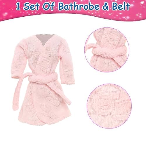 10 Sets Doll Clothes Hooded Sports Suit Tops and Pants for 11.5 inch Dolls | Tracksuit Set, Sportswear, Sports Clothes, Activewear, Running Apparel, Casual Outfits thumbnail 6