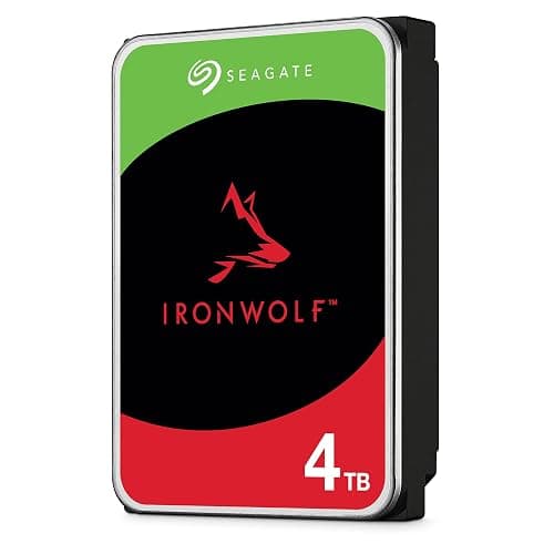 Seagate IronWolf 4TB NAS Internal Hard Drive CMR 3.5 Inch SATA 6Gb/s 5400 RPM 64MB Cache for RAID Network Attached Storage Rescue Services (ST4000VNZ06/006) thumbnail 2