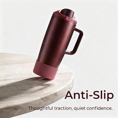 Black Cherry Charm & 2PCS Silicone Boot for Owala 20/24/30/32/40 oz, Perfect Water Bottles Accessories Set Pendant for Owala thumbnail 8