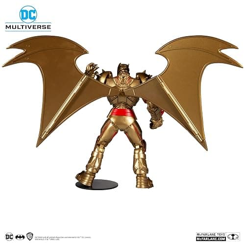 McFarlane Toys DC Multiverse Hellbat Gold Edition 7" Action Figure thumbnail 3