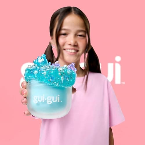Gui Gui Scented Shimmer Deluxe Duo Pack with 2 Iridescent Slimes, 5 Step DIY Process to Customize Your Ultimate Slime Glow-Up, Resealable and Reusable Container, ASMR Experience thumbnail 6