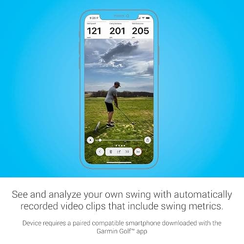 Garmin Approach R10, Portable Golf Launch Monitor, Take Your Game Home, Indoors or to The Driving Range, Up to 10 Hours Battery Life - 010-02356-00 thumbnail 6