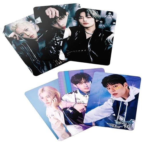 PYAJUU 4Pack/220Pcs Stray Kids Photocard Set KPOP HOP Album Cards GIANT Photocards ATE Post Cards Straykids 2025 Season's Greetings Stray Kids Merch Gift for STAY thumbnail 8