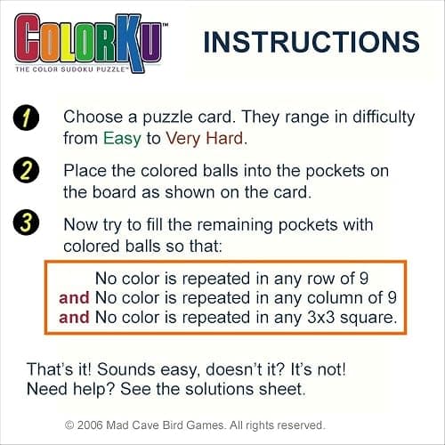 ColorKu by Mad Cave Bird Games thumbnail 6