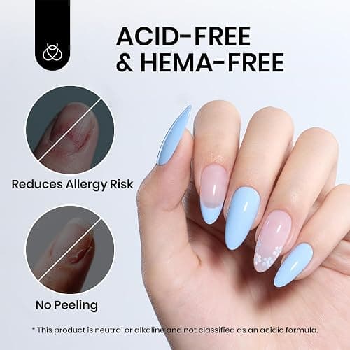 Beetles Nail Dehydrator and Primer - Acid-Free & Hema-Free 2Pcs 15ml Nail Bonding Agent for Gel Polish and Acrylic Nails, Long-Lasting No-Lift Prep for Salon & DIY Manicures thumbnail 5