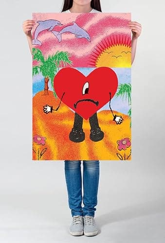 CINEMAFLIX Bunny Poster Verano Wall Art Measures 24 x 36 inches (unframed) thumbnail 2